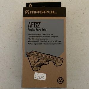 Magpul AFG2 angled fire grip— OD green